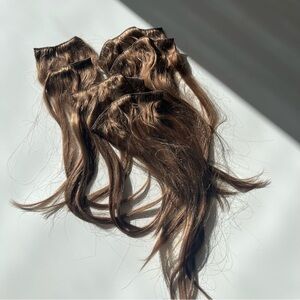 Luxurious Brown Hair Extensions